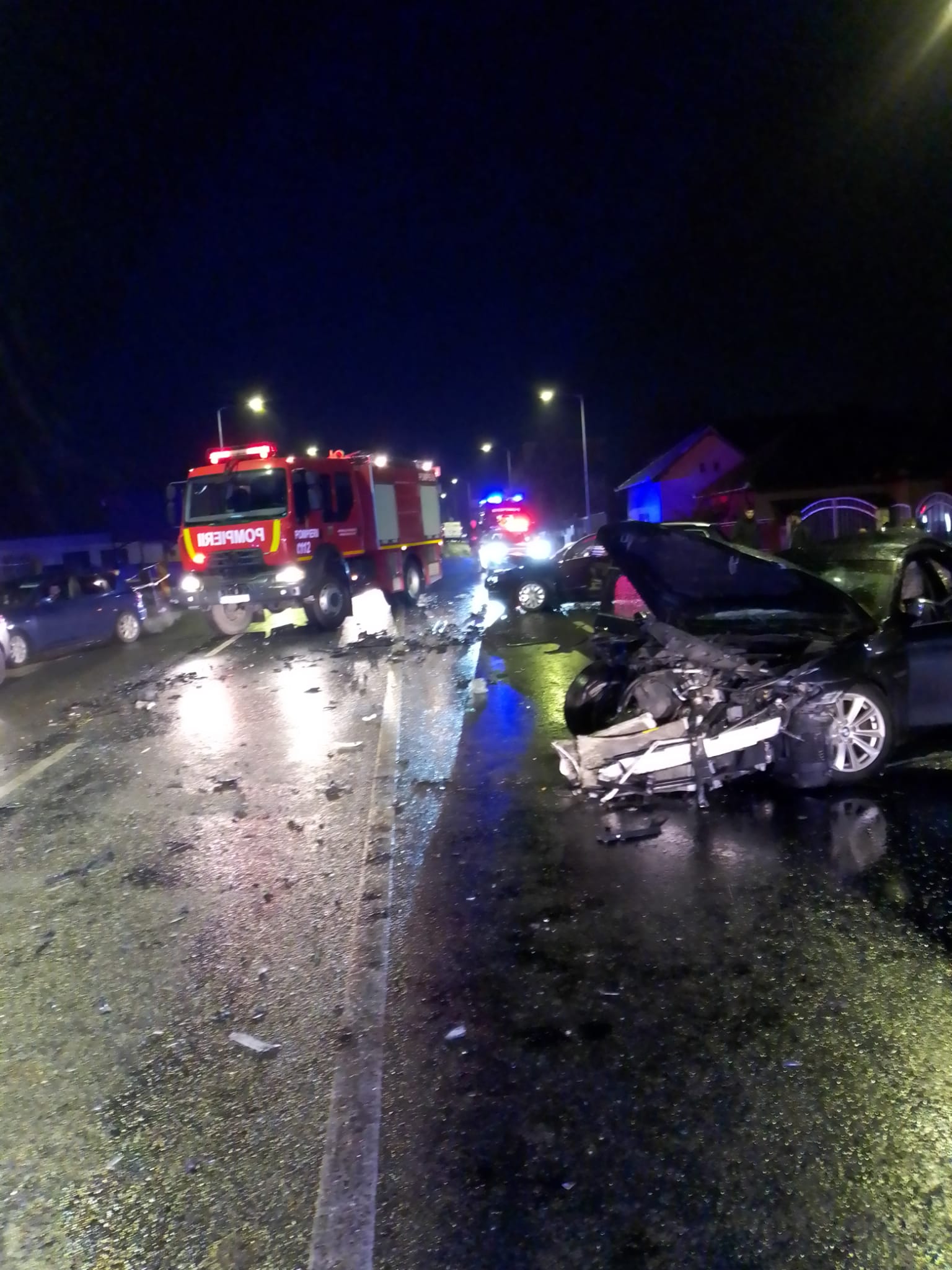 Bărbatul care a făcut aseară accident în Florești era BEAT. Copilul de un an e la spital și nu era în scaun auto
