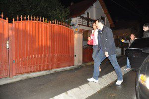 Sorin Apostu în seara eliberării
